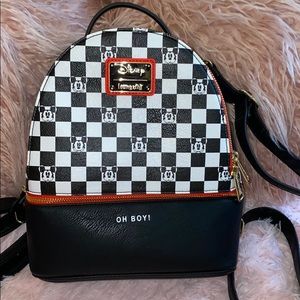 Loungefly Checkered Mickey Backpack